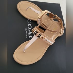 Coach Women's  T-Strap Sandals - Size 7